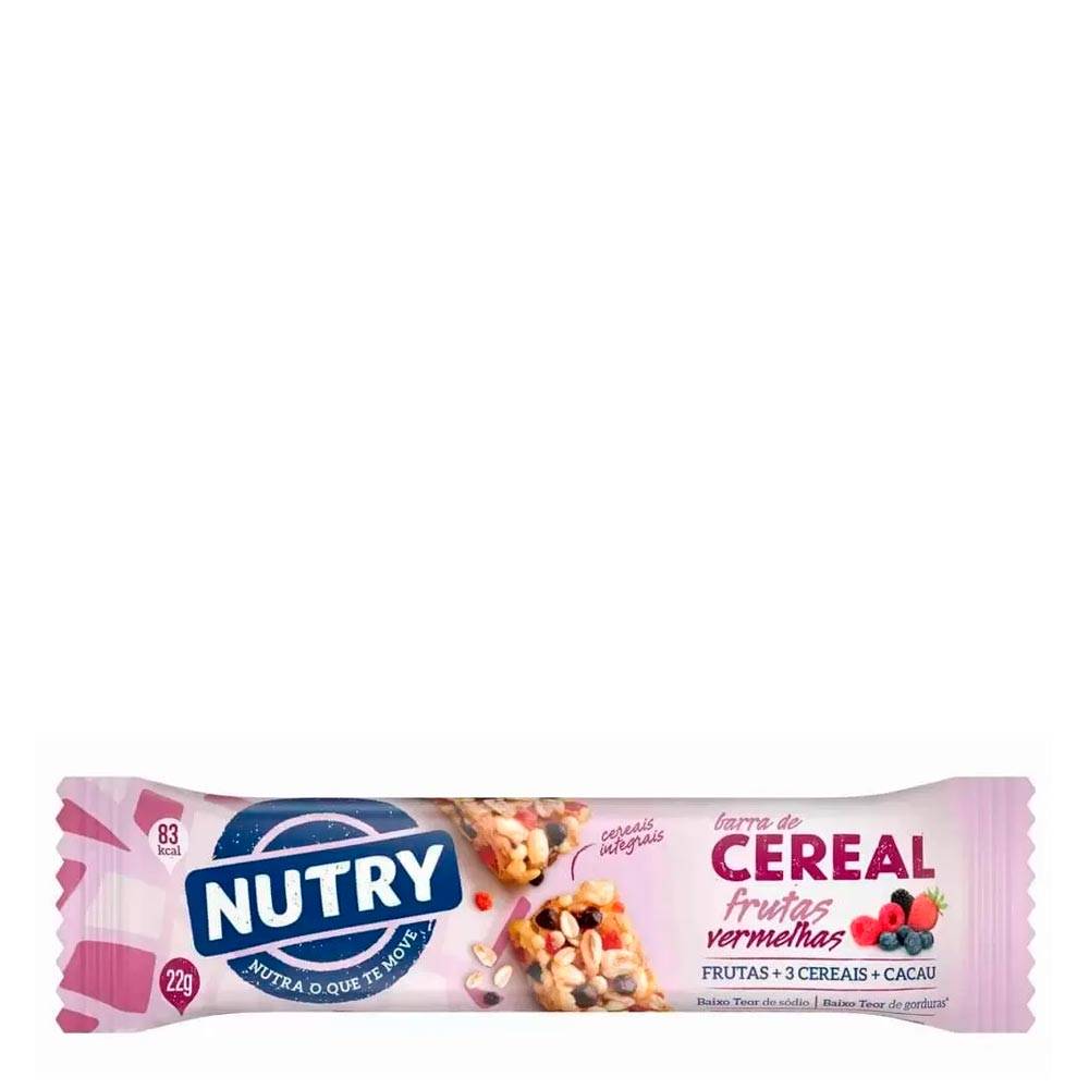 Nutry · Barra de cereal frutas vermelhas (528 g)