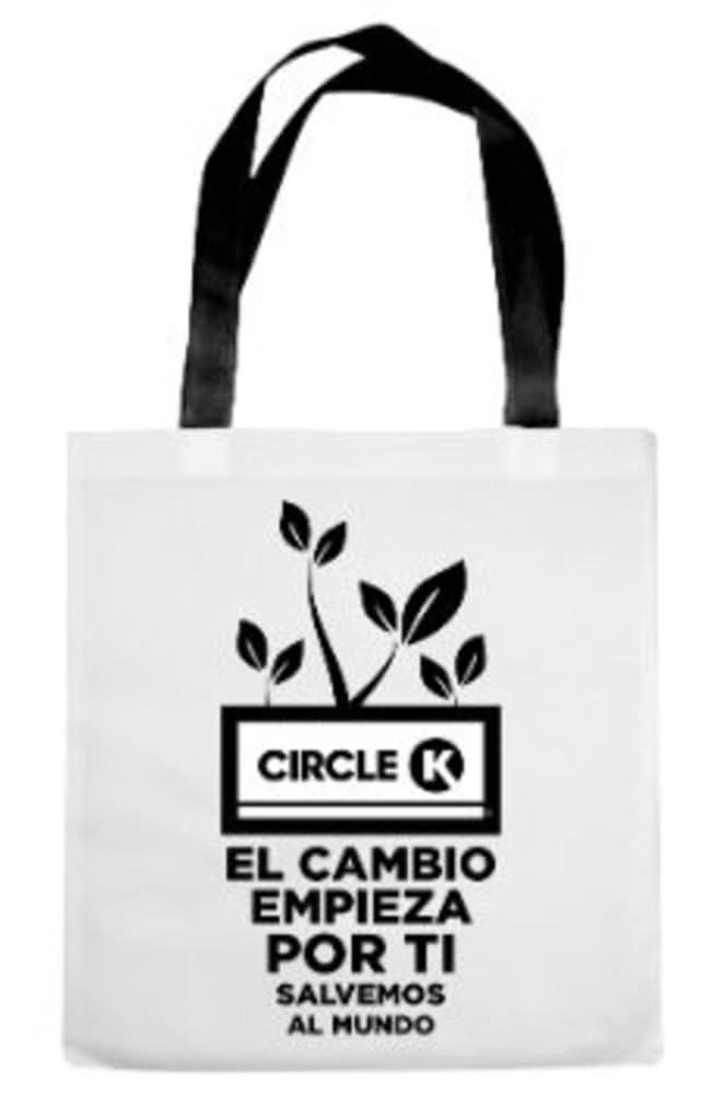 Circle K · Bolsa ecológica blanca (90 g)