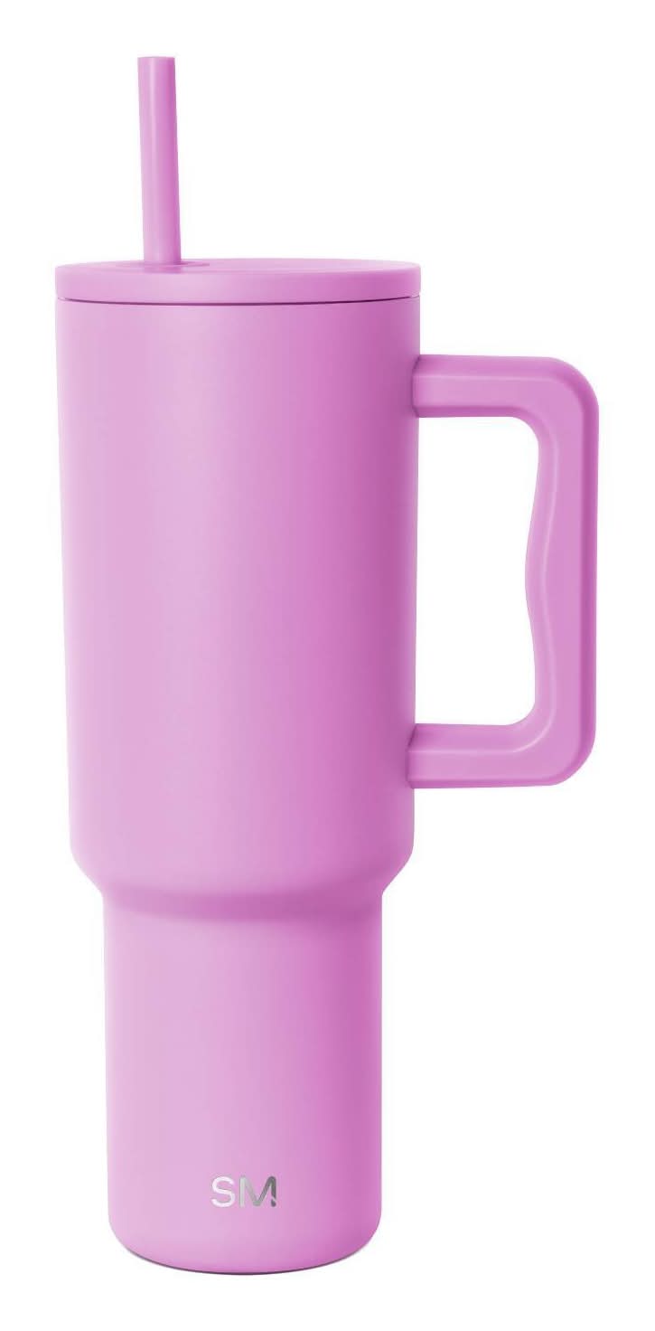 Simple Modern Trek Lily Lidded Tumbler 40 oz, Light Purple