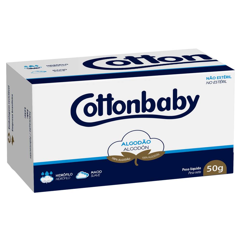 Cottonbaby algodão rolo (50g)