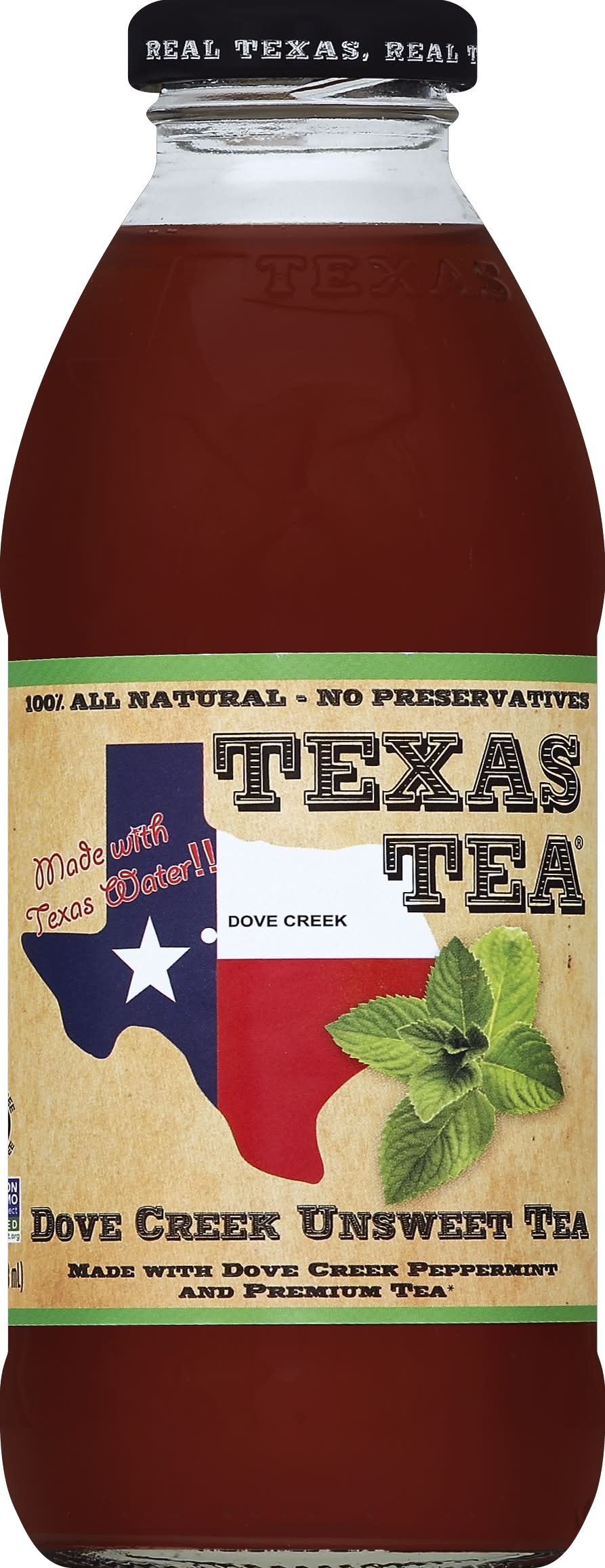 Texas Tea Dove Creek Unsweet Tea (16 fl oz)