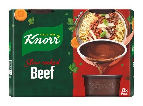 Knorr Slow Cooked Beef Stock Pot (8 x 28g)