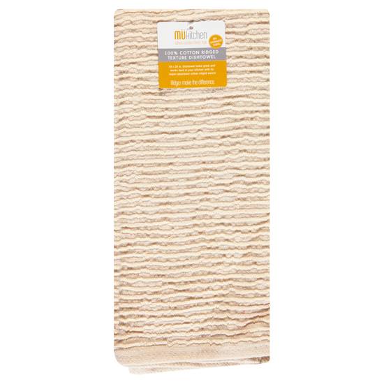 Mukitchen Cotton Ridged Texture Dish Towel (1 ct)