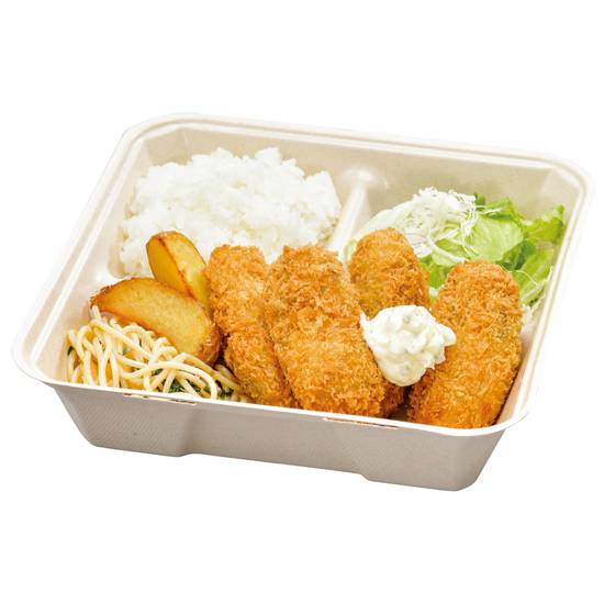 【769】牡蠣フライ弁当