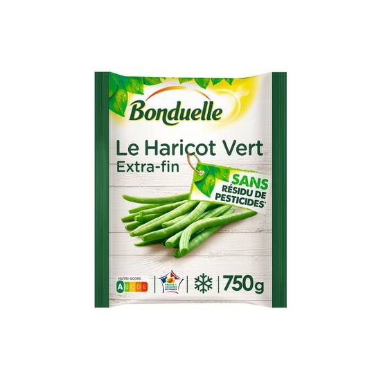 Haricot vert extra-fin sans pesticides BONDUELLE 750g