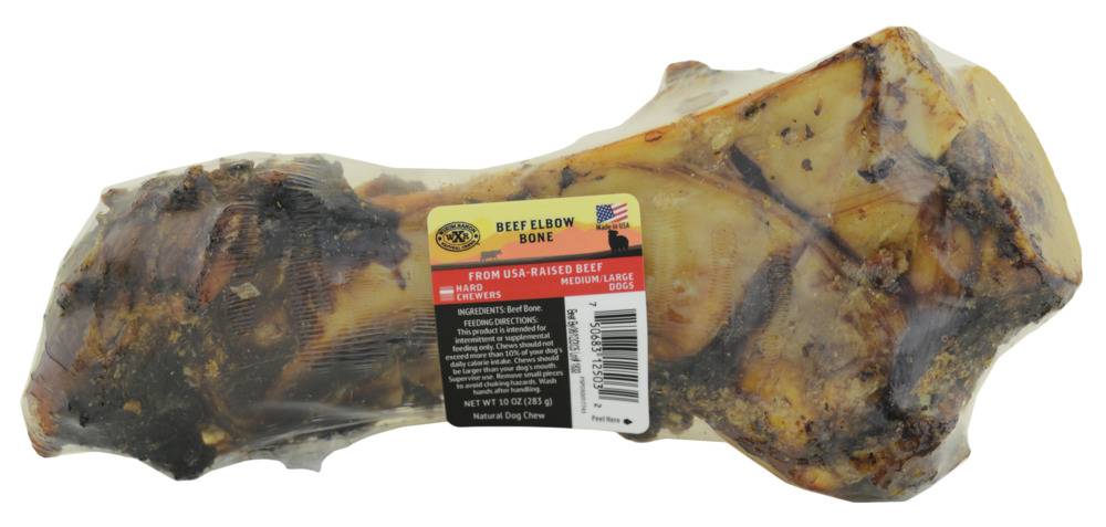 Wixom Ranch Natural Chews Beef Elbow Bone (10 oz)