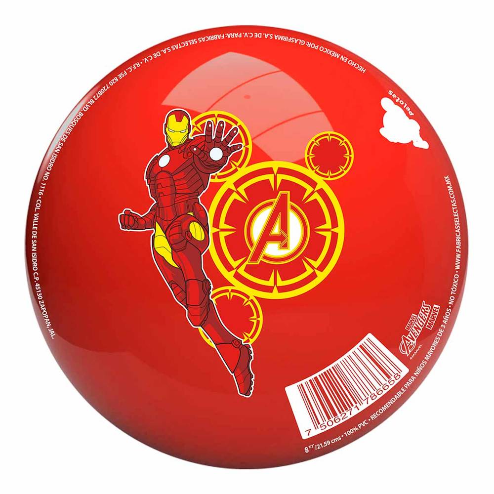 Payaso pelota avengers (1 pieza)