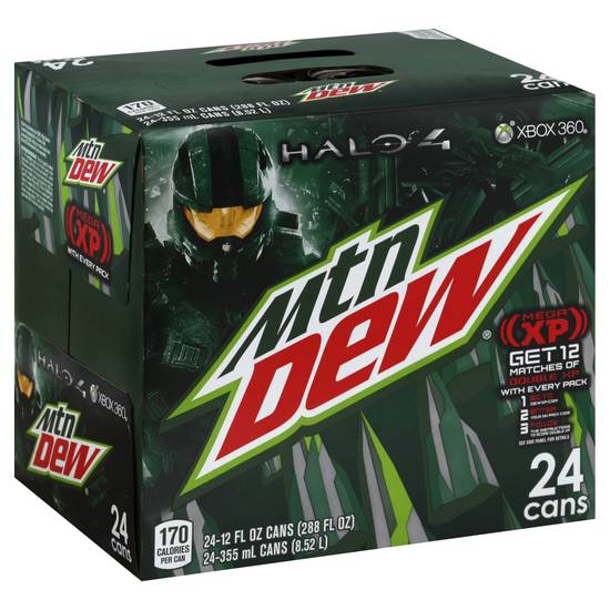 Mtn Dew Original Soda (12 pack, 24 fl oz)