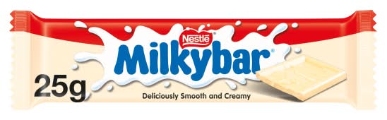 Nestlé Milkybar White Chocolate Medium Bar (25g)