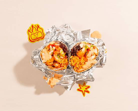 Fried Shrimp Wham! Burrito