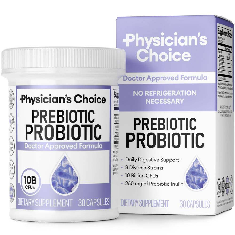 Physician's Choice Prebiotic Veggie Capsules (30 ct)