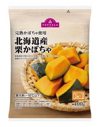 トップバリュ 北海道産栗かぼちゃ (400g)