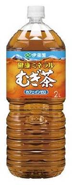 22655：伊藤園 健康ミネラルむぎ茶 2Lペット / Ito En Kenko Mineral Mugicha (Barley Tea)