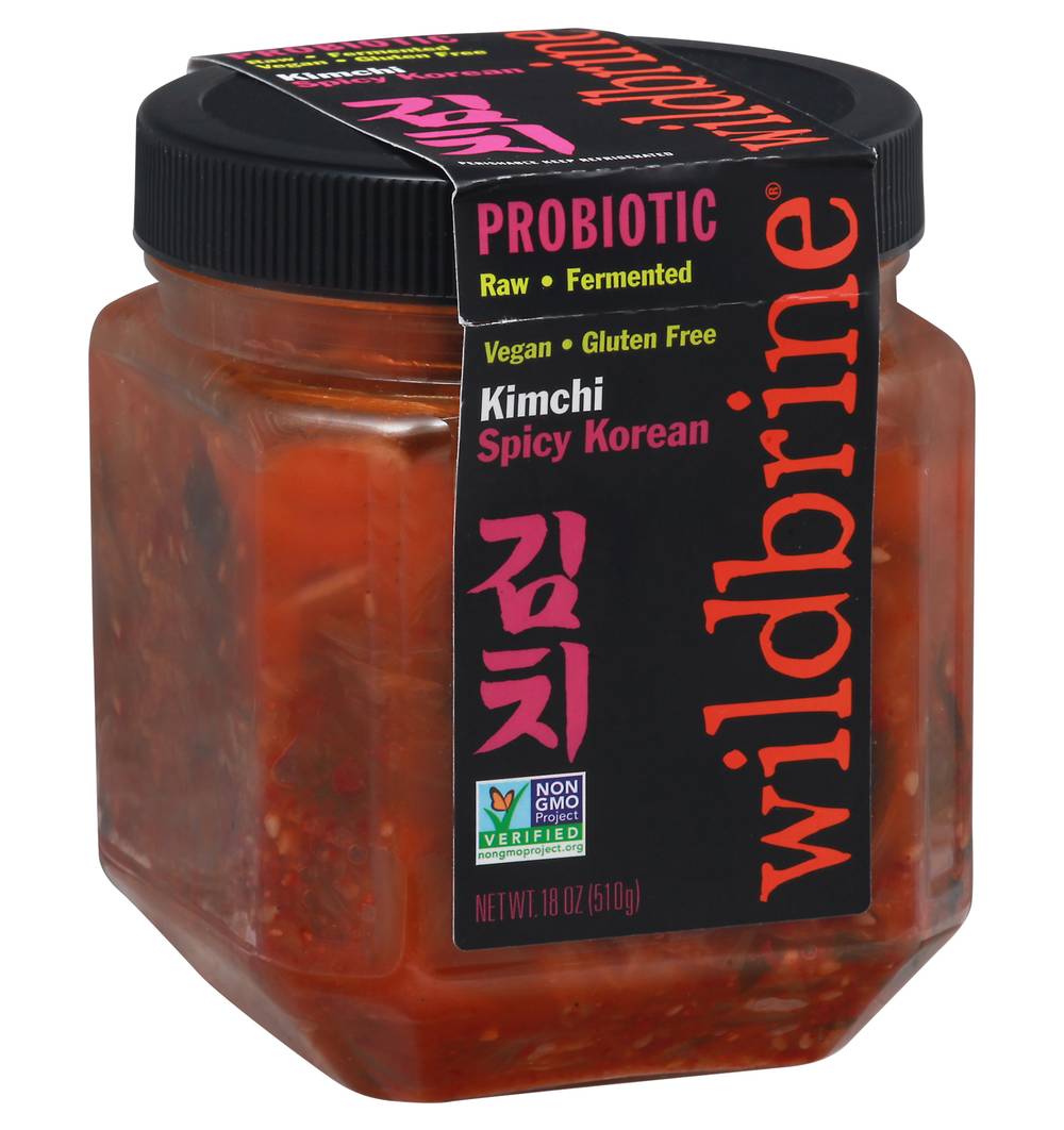 Wildbrine Probiotic Spicy Korean Kimchi (18 oz)