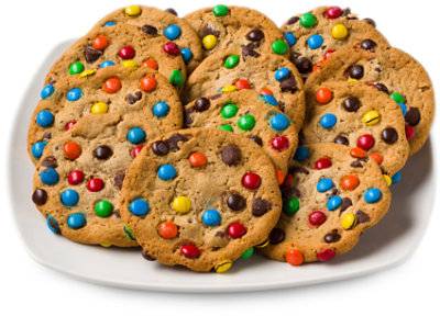 Chocolate Chip M&M Cookies 30 Count - Ea