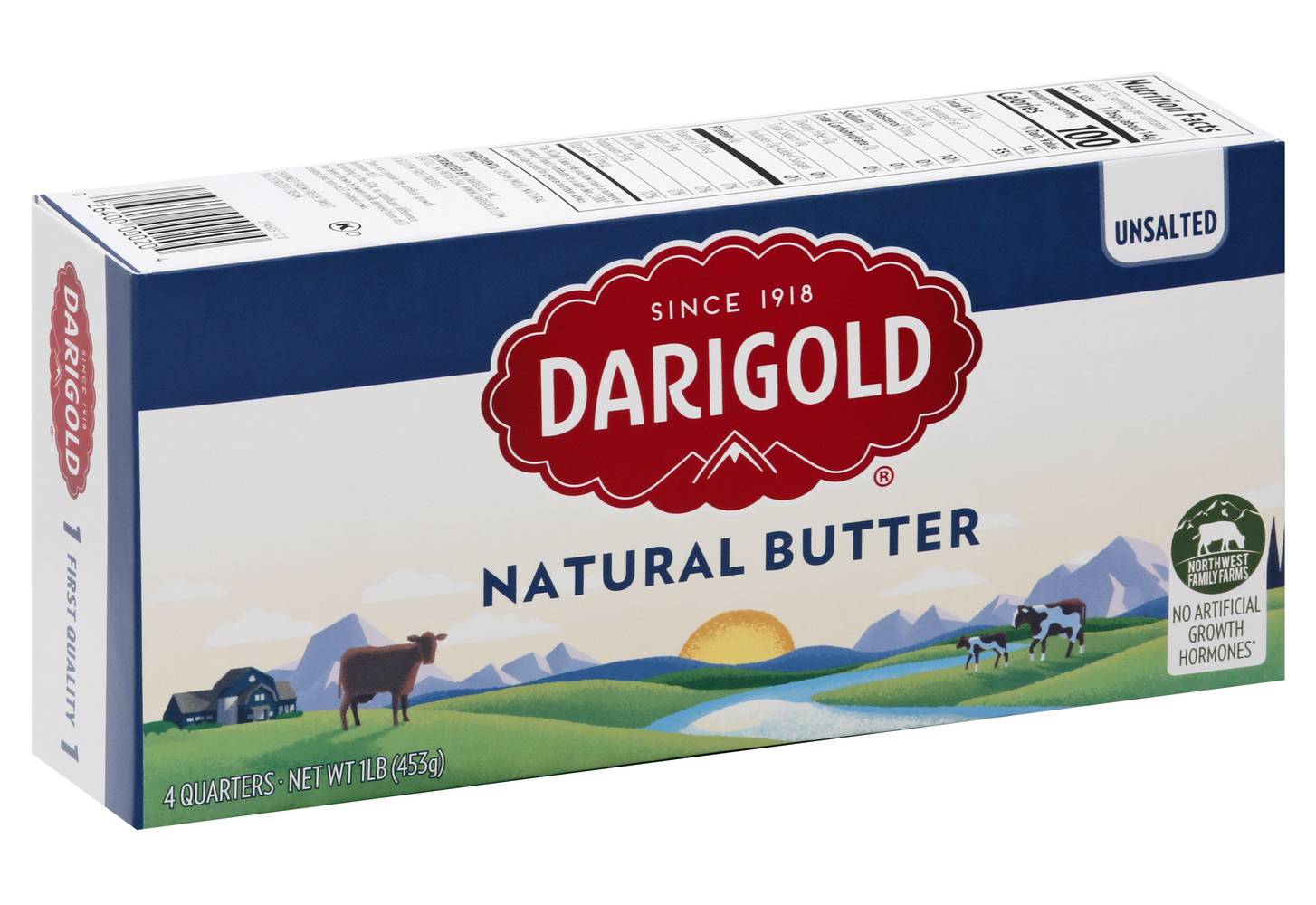 Darigold Natural Unsalted Butter (1 lbs)