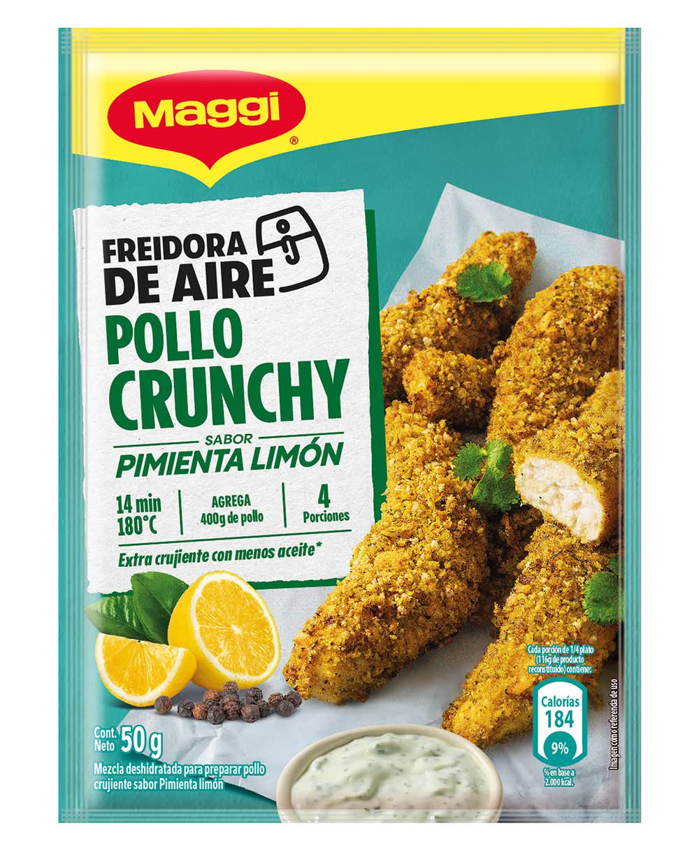 Sazonador Airfryer Pimienta Limón Maggi 50 g