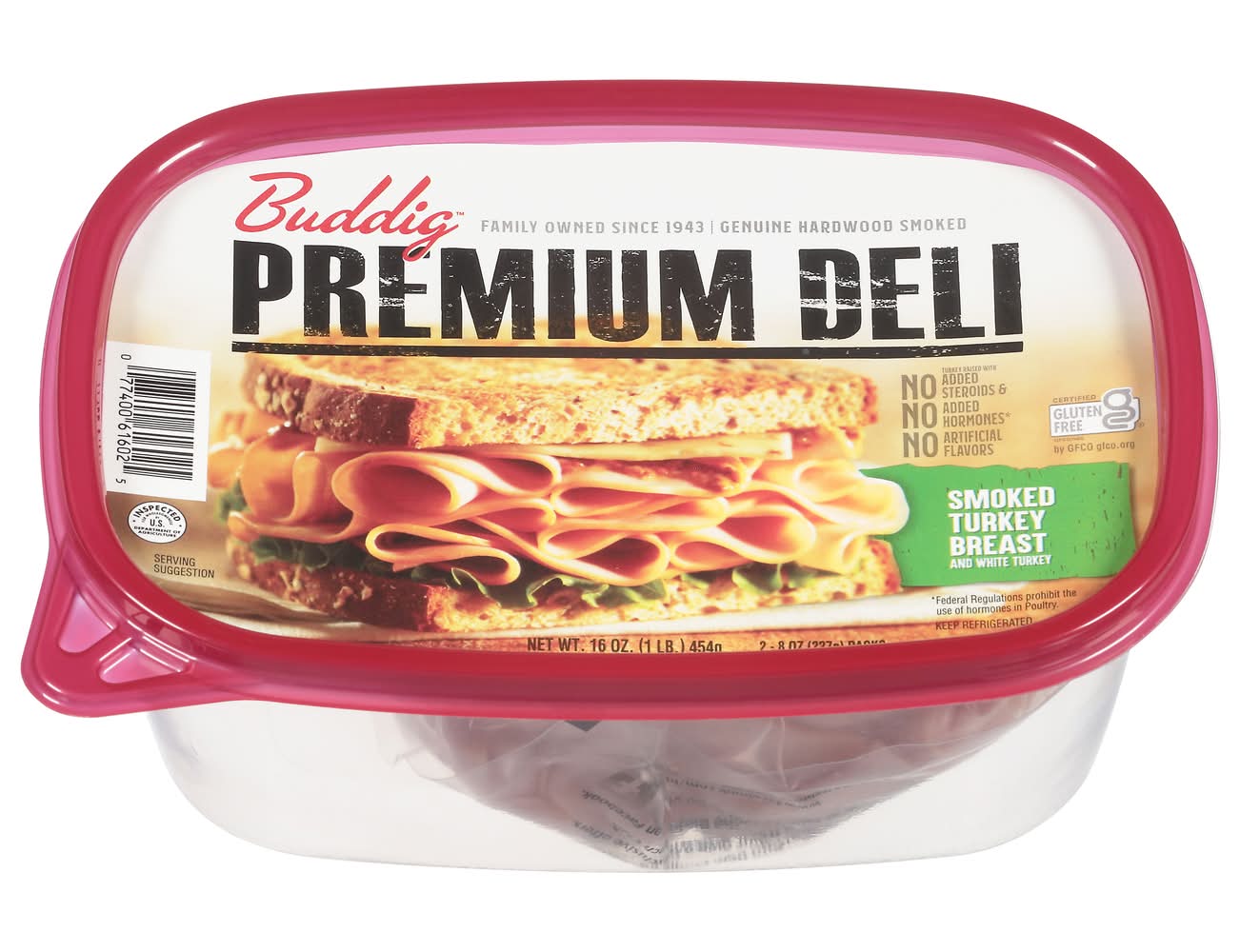 Buddig Smoked Turkey Breast (16 oz)