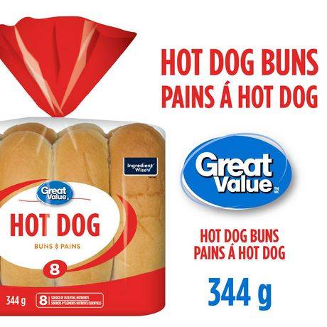 Great Value Hot Dog Buns
