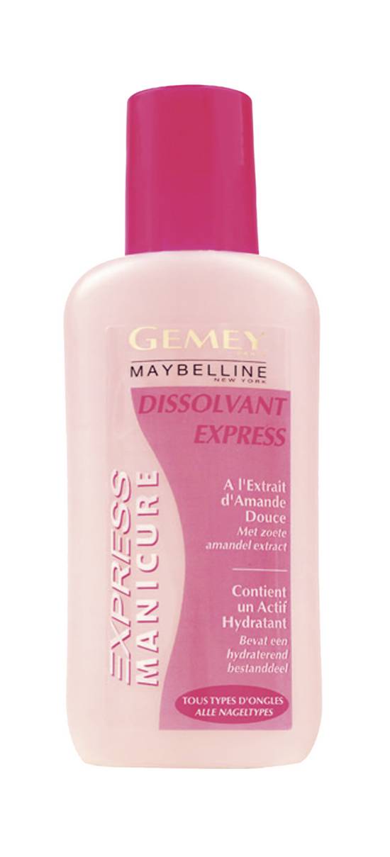Maybelline Gemey - Maybelline new york gemey dissolvant express (125ml)