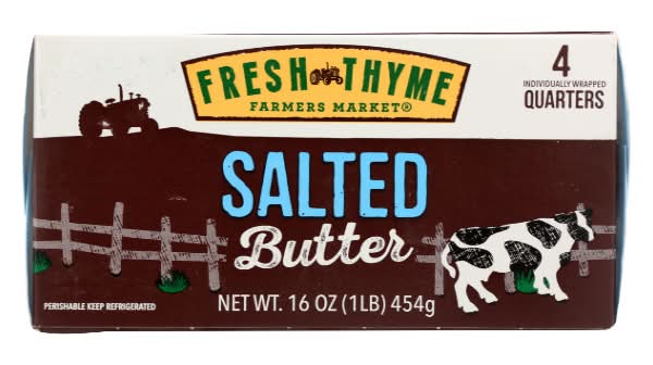 Fresh Thyme Salted Butter Quarters (16 oz)