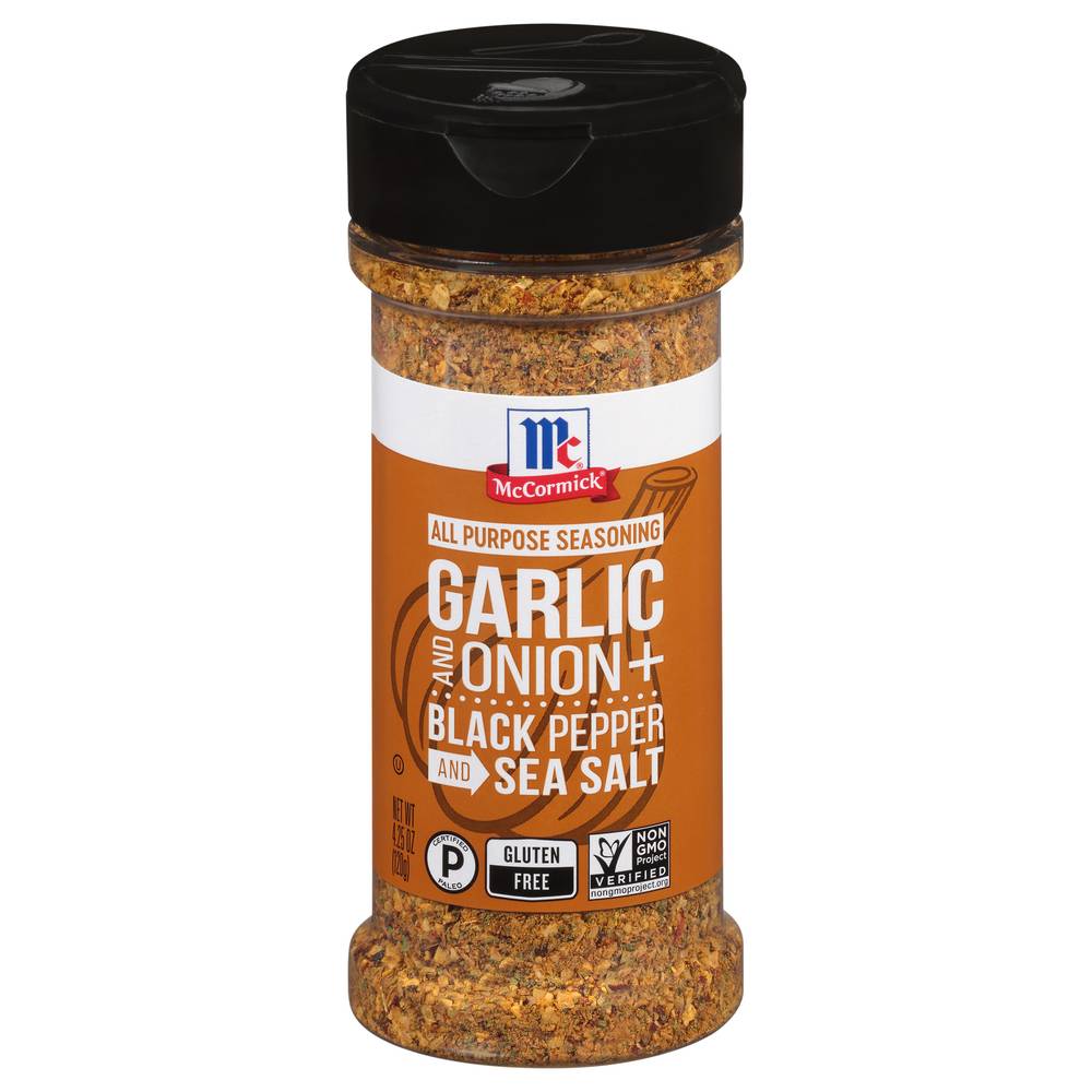 McCormick Garlic Onion Black Pepper & Sea Salt Seasoning (4.3 oz)