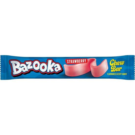 Bazooka barre à mâcher aux fraises / Chew Barr Strawberry
