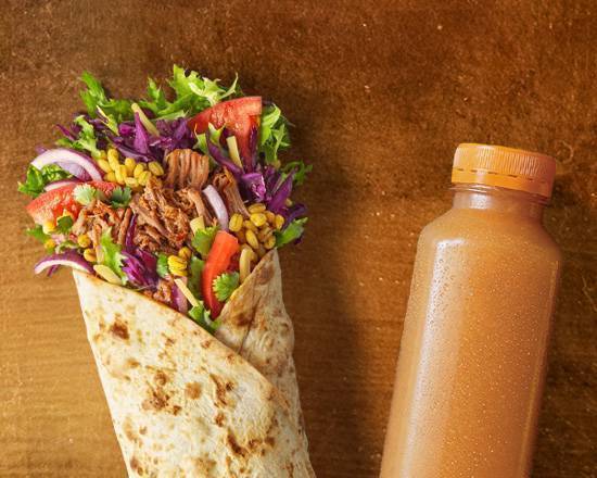 Wrap Wołowina Chimichurri + Sok