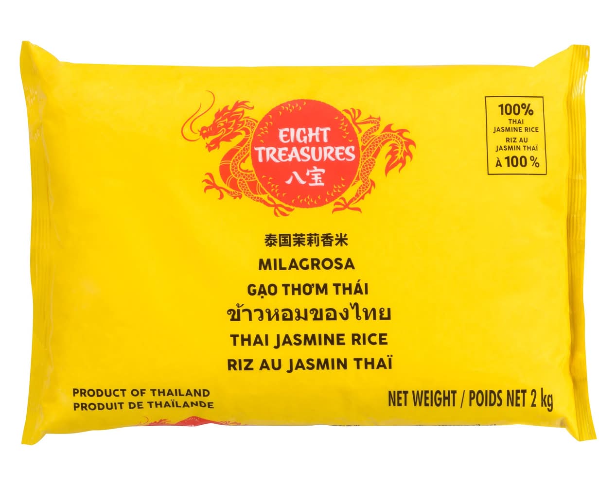 Eight Treasures Thai Jasmine Rice (2 kg)