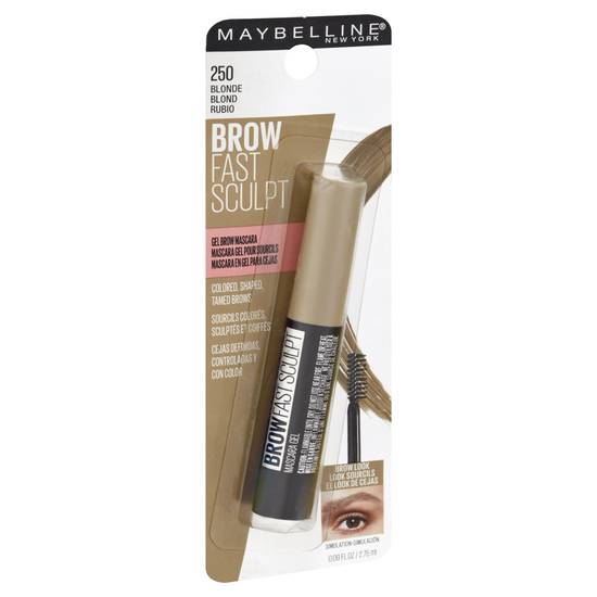 Maybelline Brow Fast Sculpt Gel Mascara Blonde 250 (0.1 fl oz)