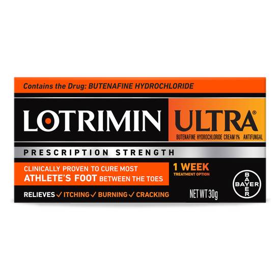 Lotrimin Ultra Athlete's Foot Treatment Cream, 1.1 OZ