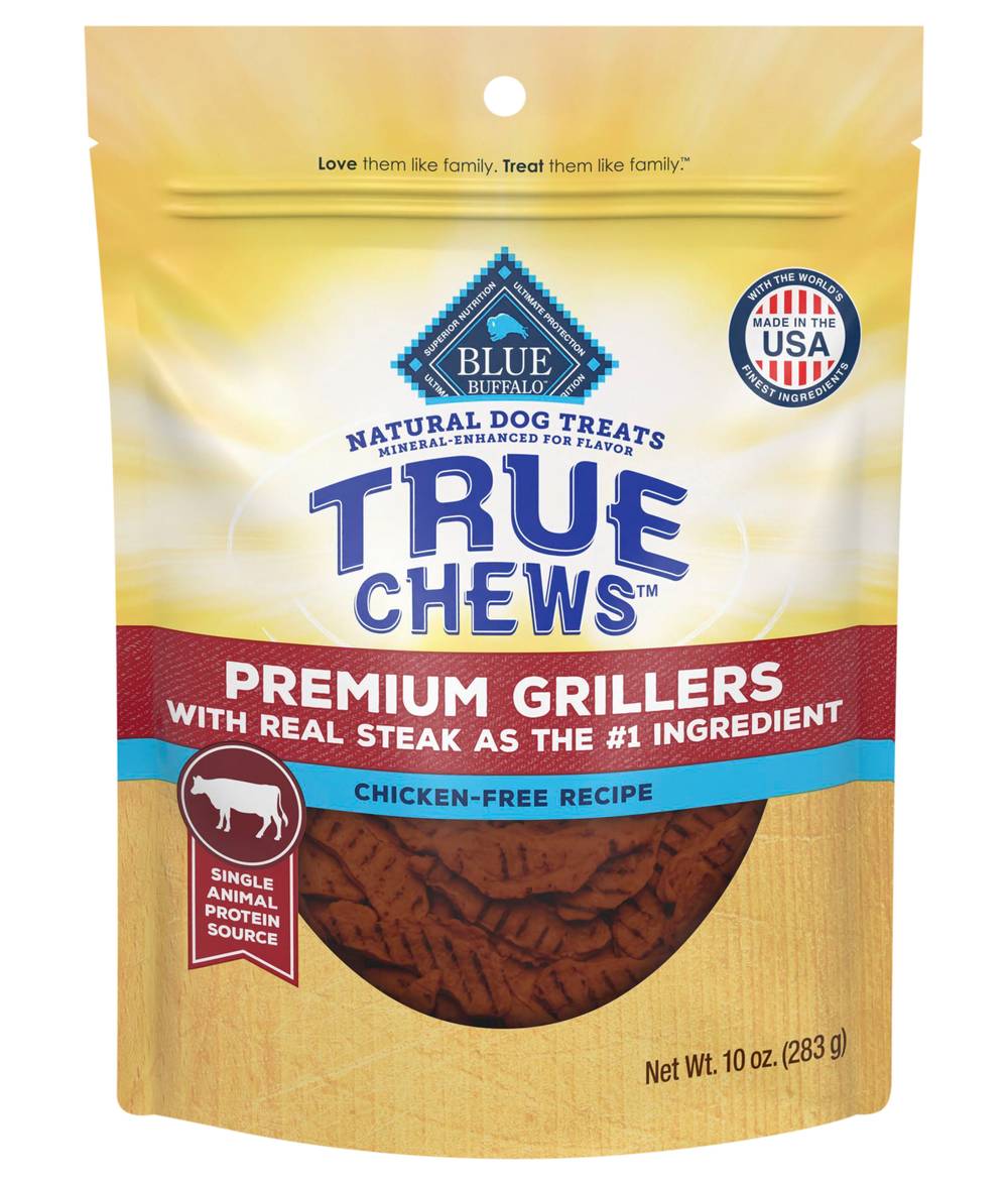 Blue Buffalo True Chews Premium Grillers Natural Dog Treats (10 oz)