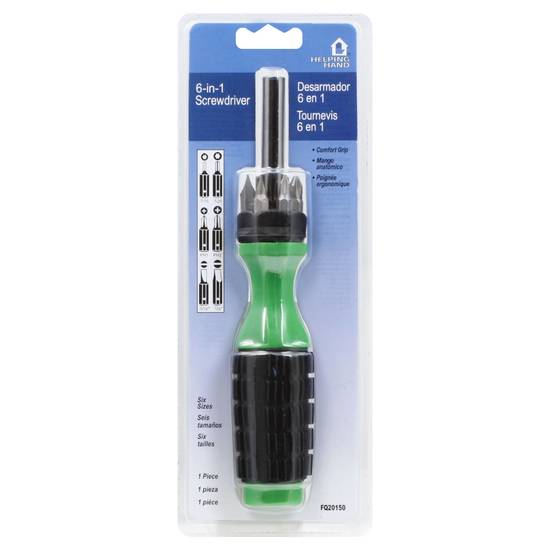 Helping Hand 6-in-1 Screw Driver