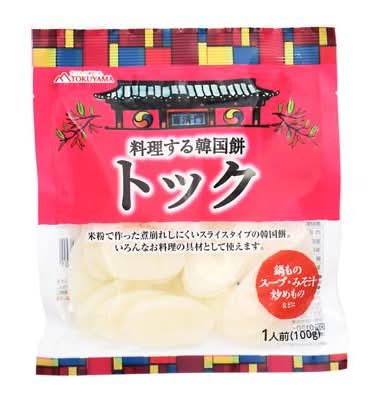 料理する韓国餅トック(100G)