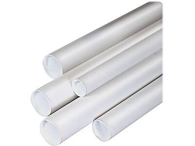 Staples Mailing Tube (3" x 24"/white (h-3639))