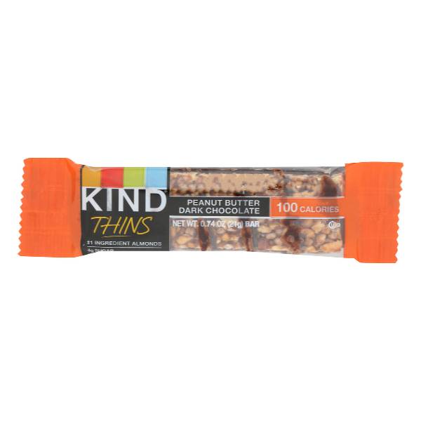 Kind Gluten Free Thins Bar (peanut butter dark chocolate)
