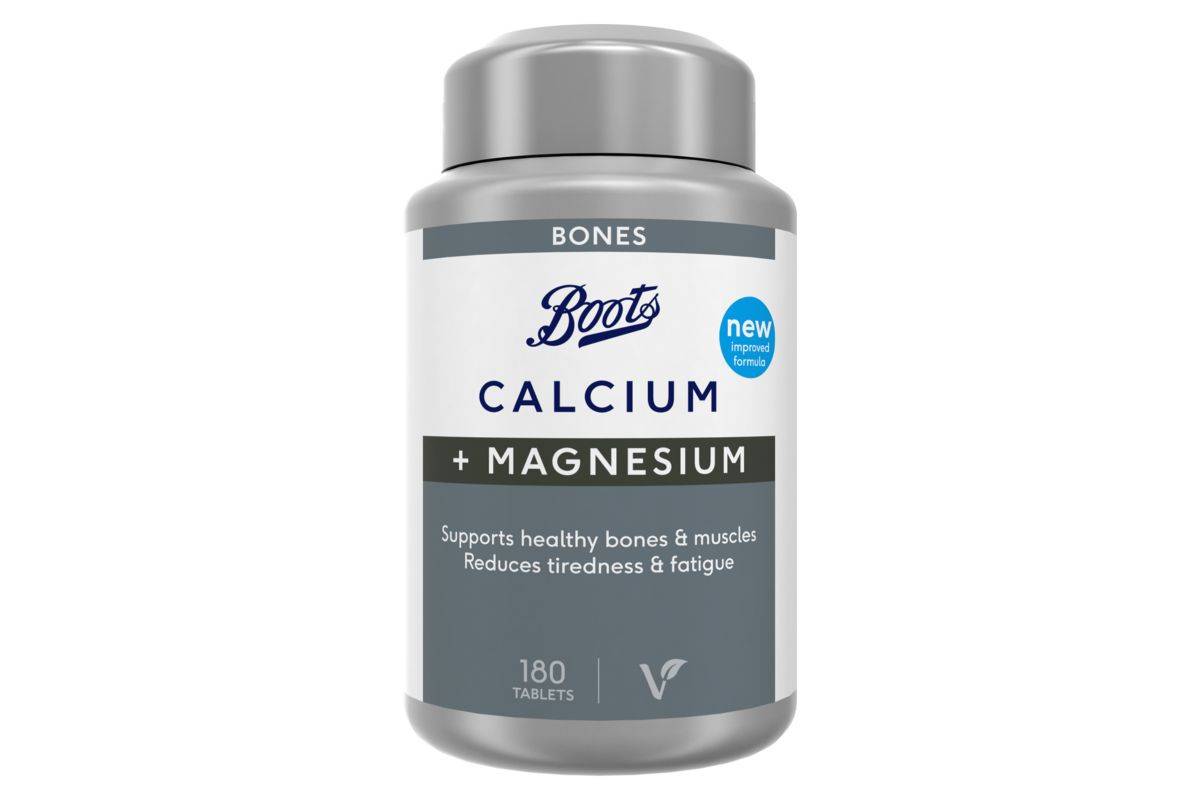 Boots Calcium + Magnesium 180 Tablets (3 month supply)