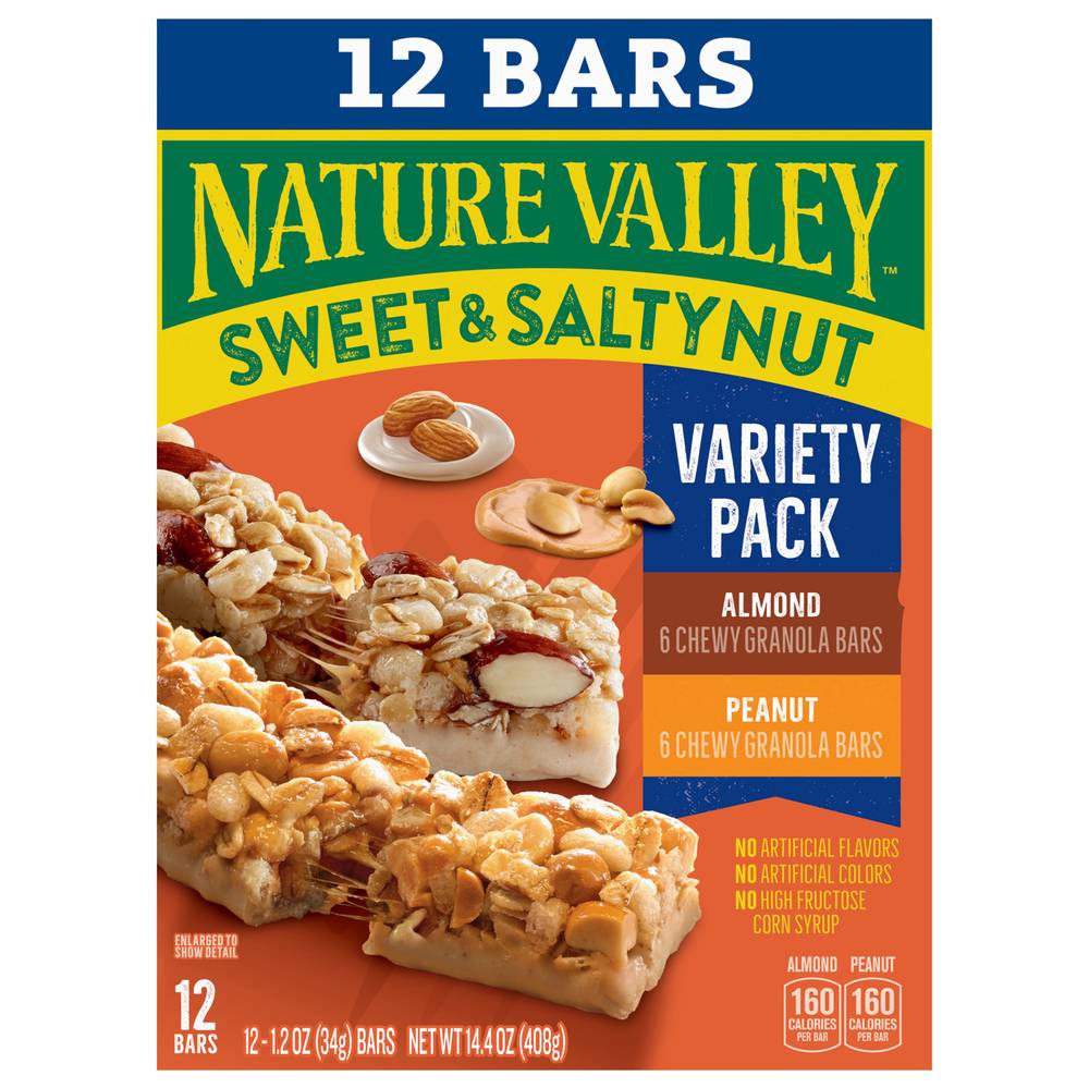 Nature Valley Variety pack Sweet & Salty Nut Granola Bars (12 ct)
