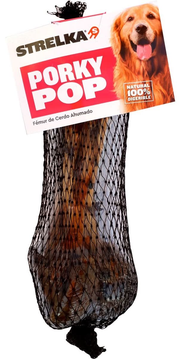 Strelka · Masticable porky pop para perro, 1 pieza (532,8 g)
