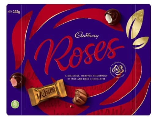 Cadbury Chocolate Roses 225g