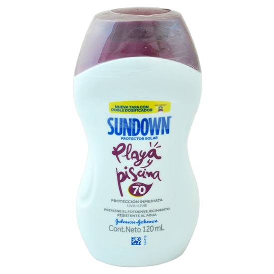 SUNDOWN PROTEC SOLAR FPS70 PLAYA *120ML