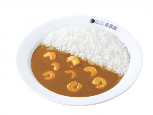 エビにこみカレー Stewed shrimp Curry