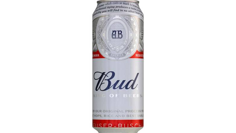 Bud Bière blonde 5% vol. La canette de 50cl