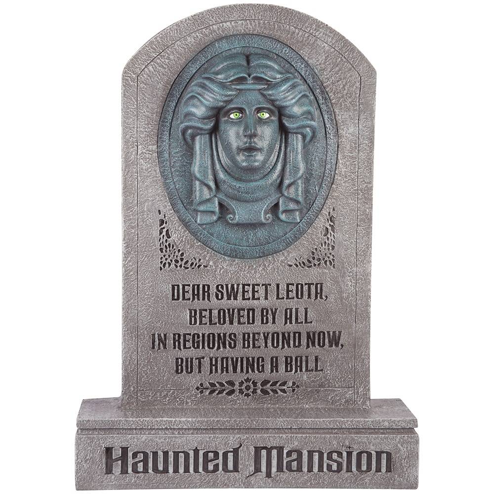 Disney 2.5-ft The Haunted Mansion Talking Madame Leota Tombstone Yard Decoration | 551636