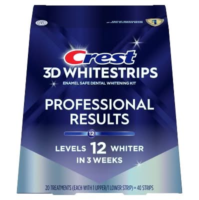 Crest 3D White Strips Professional Teeth Whitening Kit (40 ct)