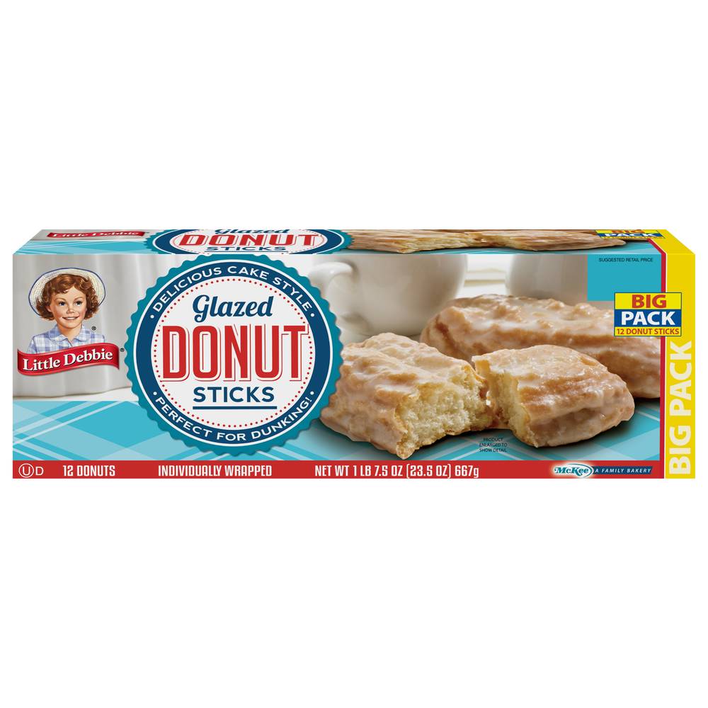 Little Debbie Glazed Donut Sticks