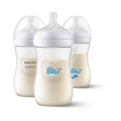 Philips Avent Natural Baby Bottle With Natural Response Nipple (3 ct) (clear)