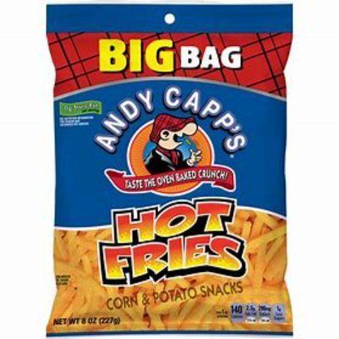 Andy Capp's Hot Fries 8oz