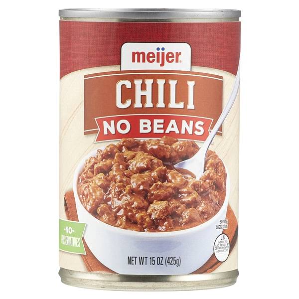 Meijer No Beans Chili (15 oz)