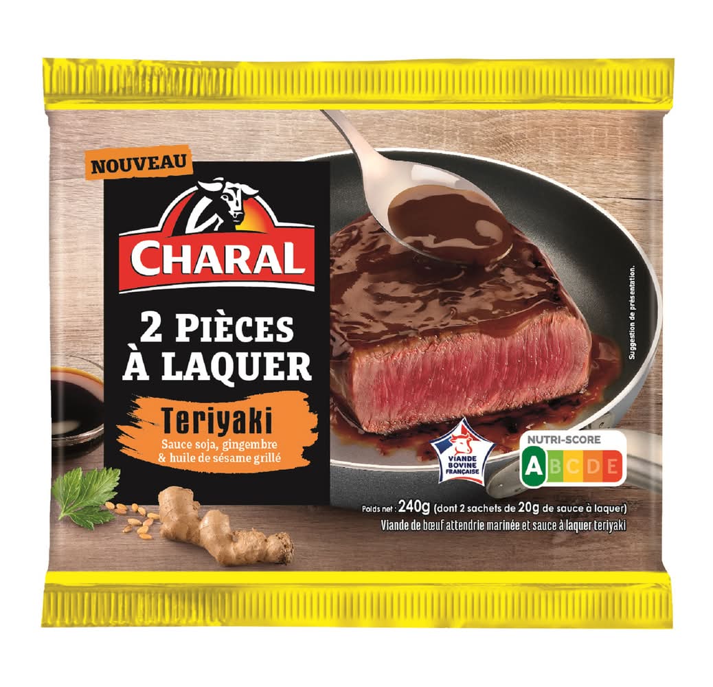 Charal - Pièces de boeuf à laquer, teriyaki (2)